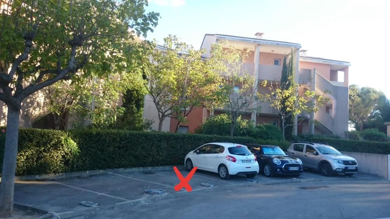 Appartement Vue Mer Le Chant Des Cigales Sausset-les-Pins Exterior foto